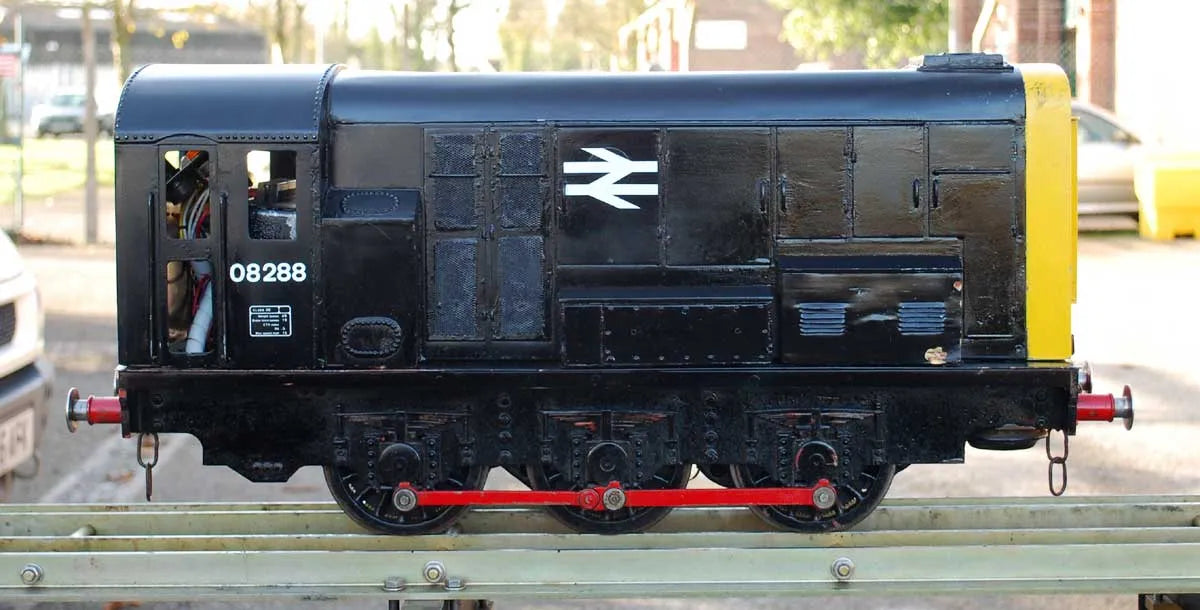 5 inch gauge Class 08 shunter