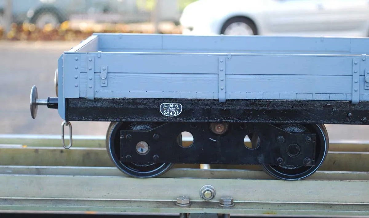 5 inch gauge bogie wagon