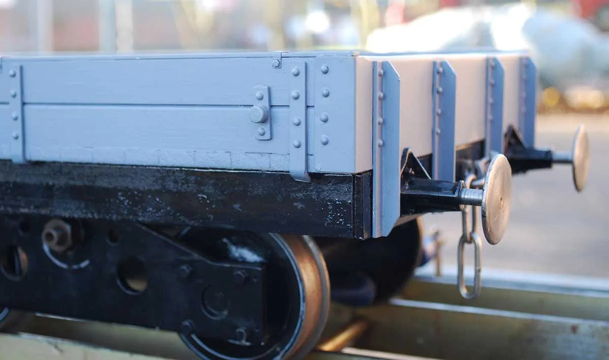 5 inch gauge bogie wagon