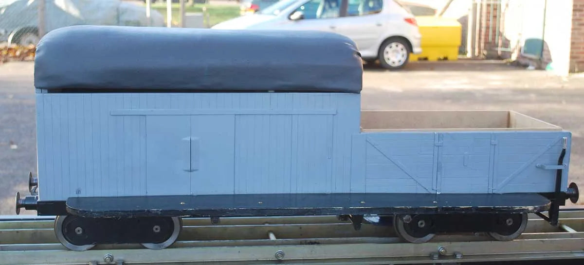 5 inch gauge ground level driving truck
