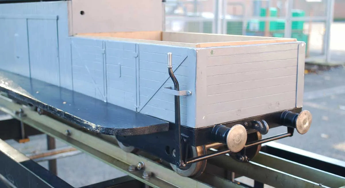 5 inch gauge ground level driving truck