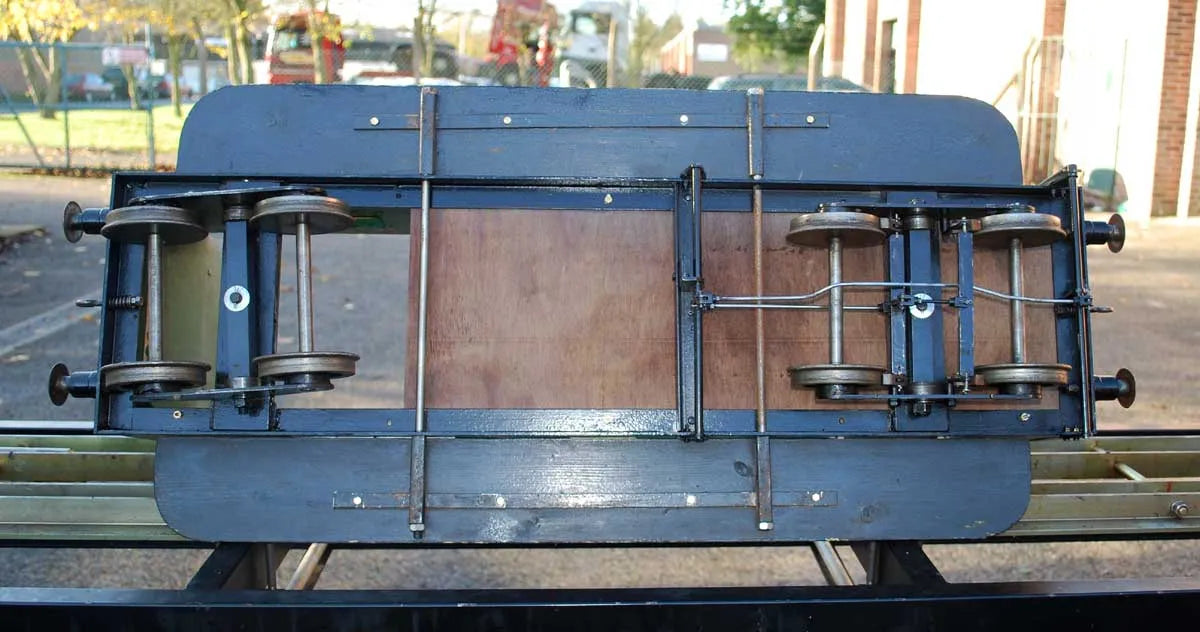 5 inch gauge ground level driving truck