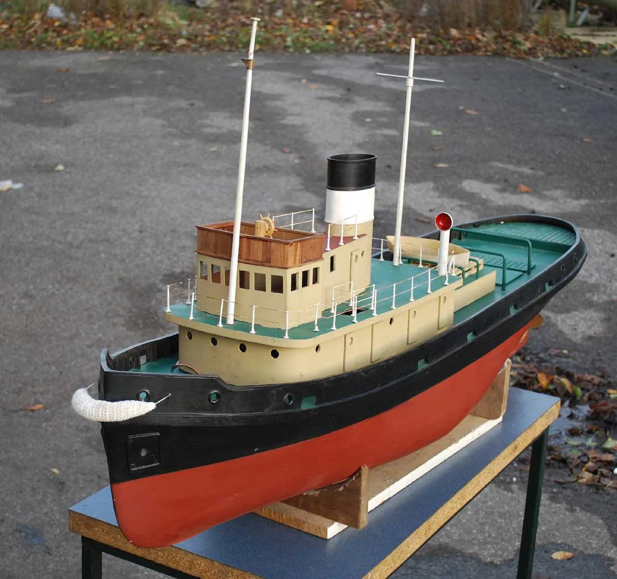 Steam tug