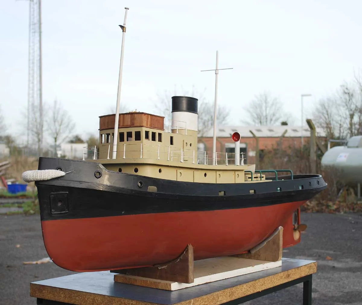 Steam tug