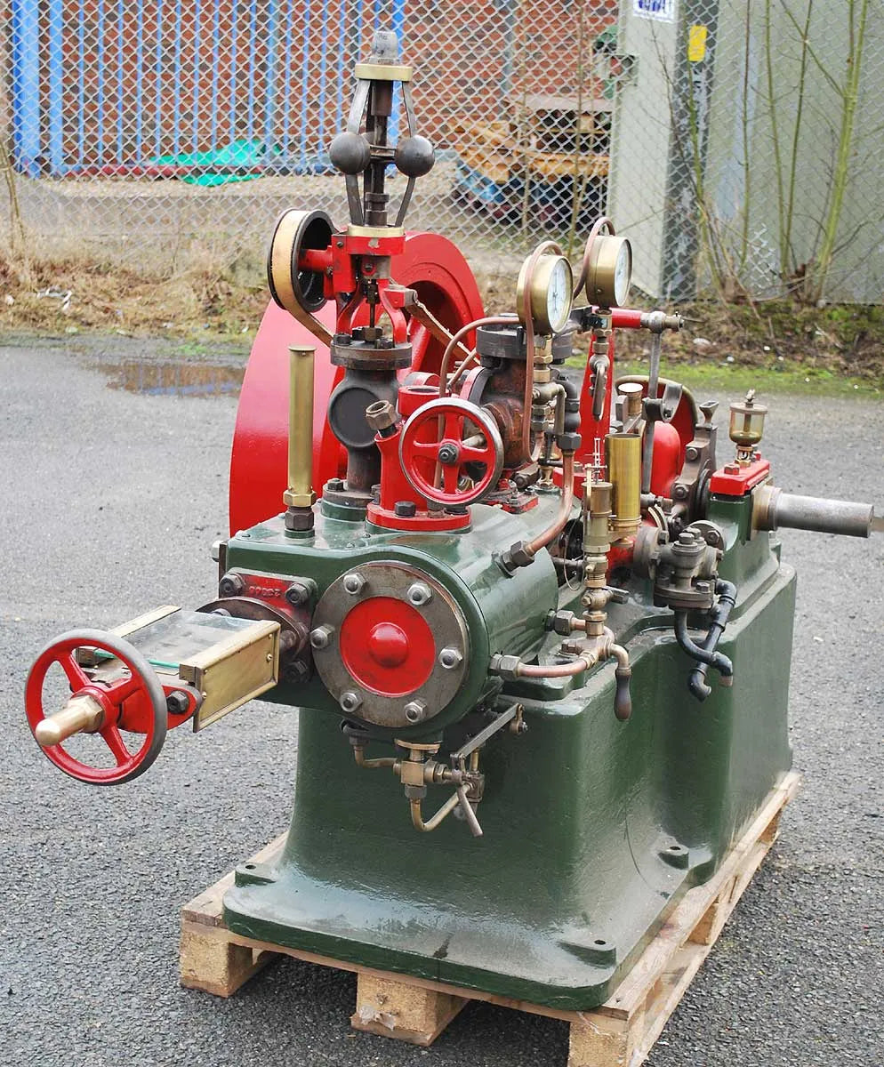 Marshall horizontal stationary engine