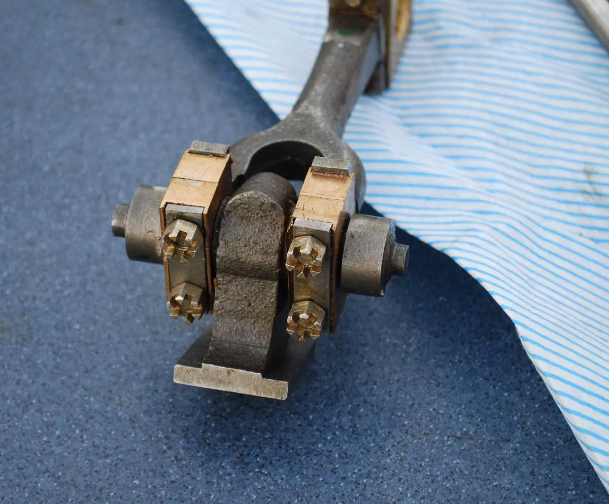 Part-built Reeves "Commander" vertical twin
