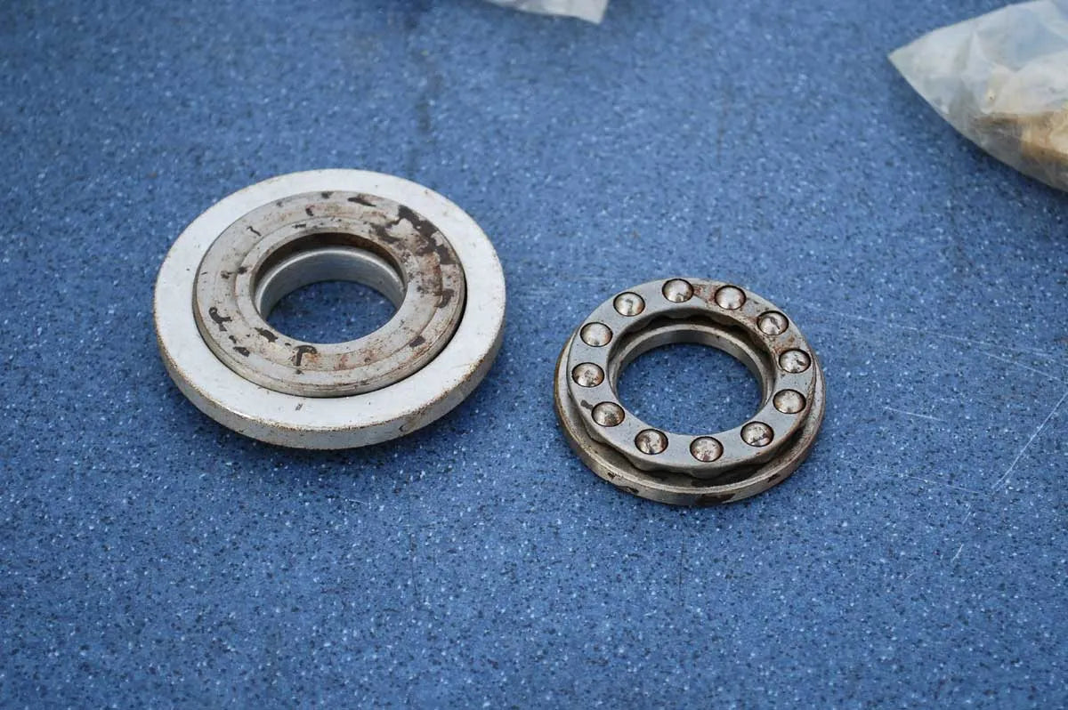 Part-built Reeves "Commander" vertical twin