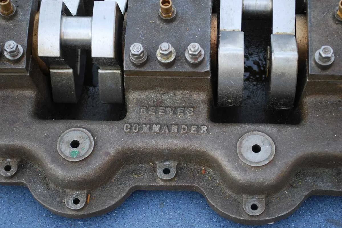 Part-built Reeves "Commander" vertical twin