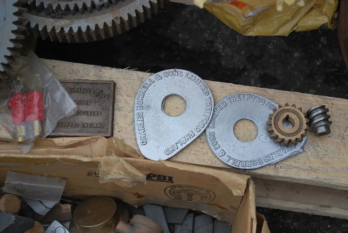 3 inch scale part-built Burrell agricultural engine