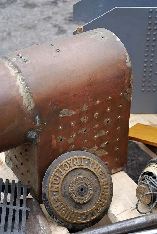 3 inch scale part-built Burrell agricultural engine