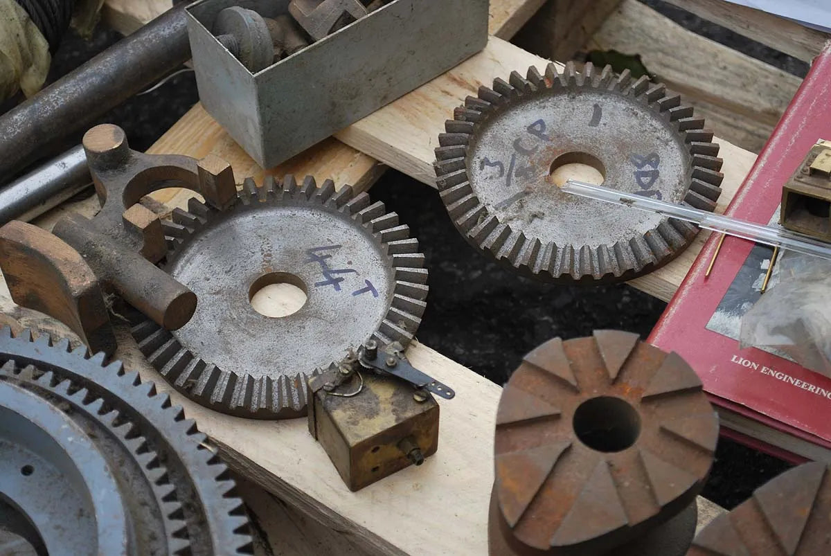 3 inch scale part-built Burrell agricultural engine