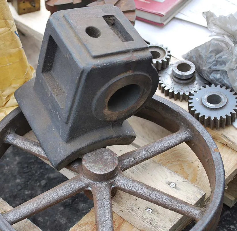 3 inch scale part-built Burrell agricultural engine