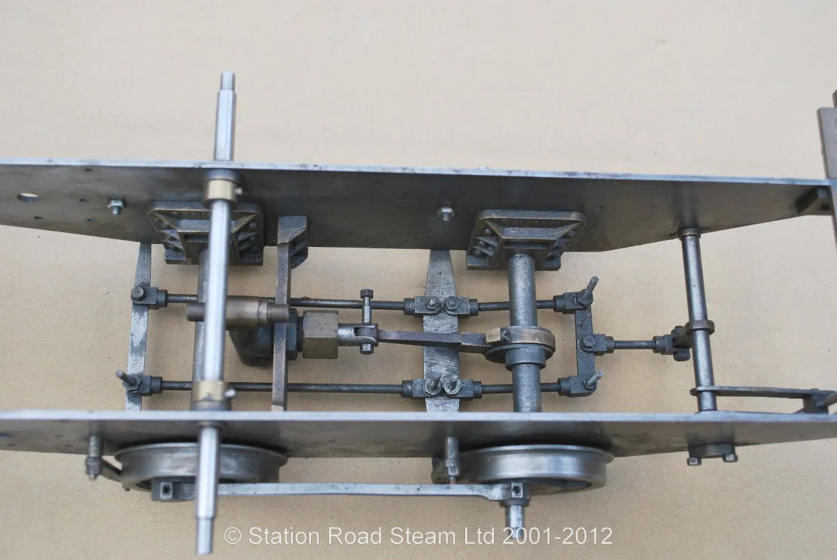 3 1/2 inch gauge "Tich" chassis with boiler barrel