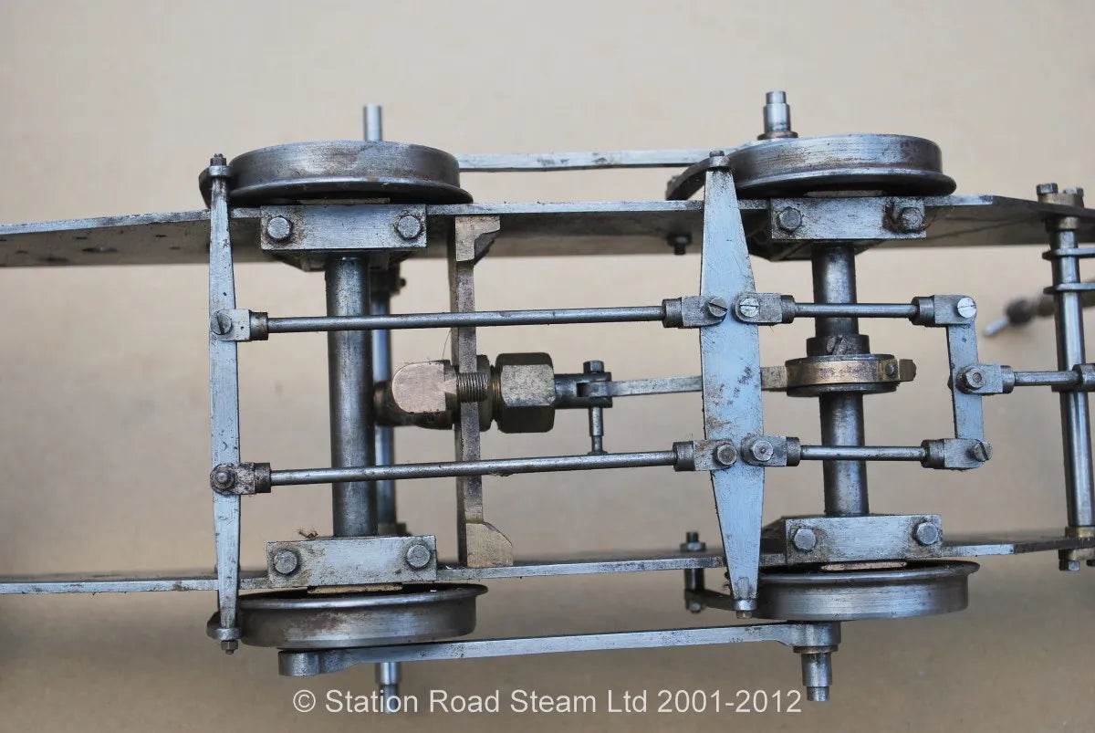 3 1/2 inch gauge "Tich" chassis with boiler barrel