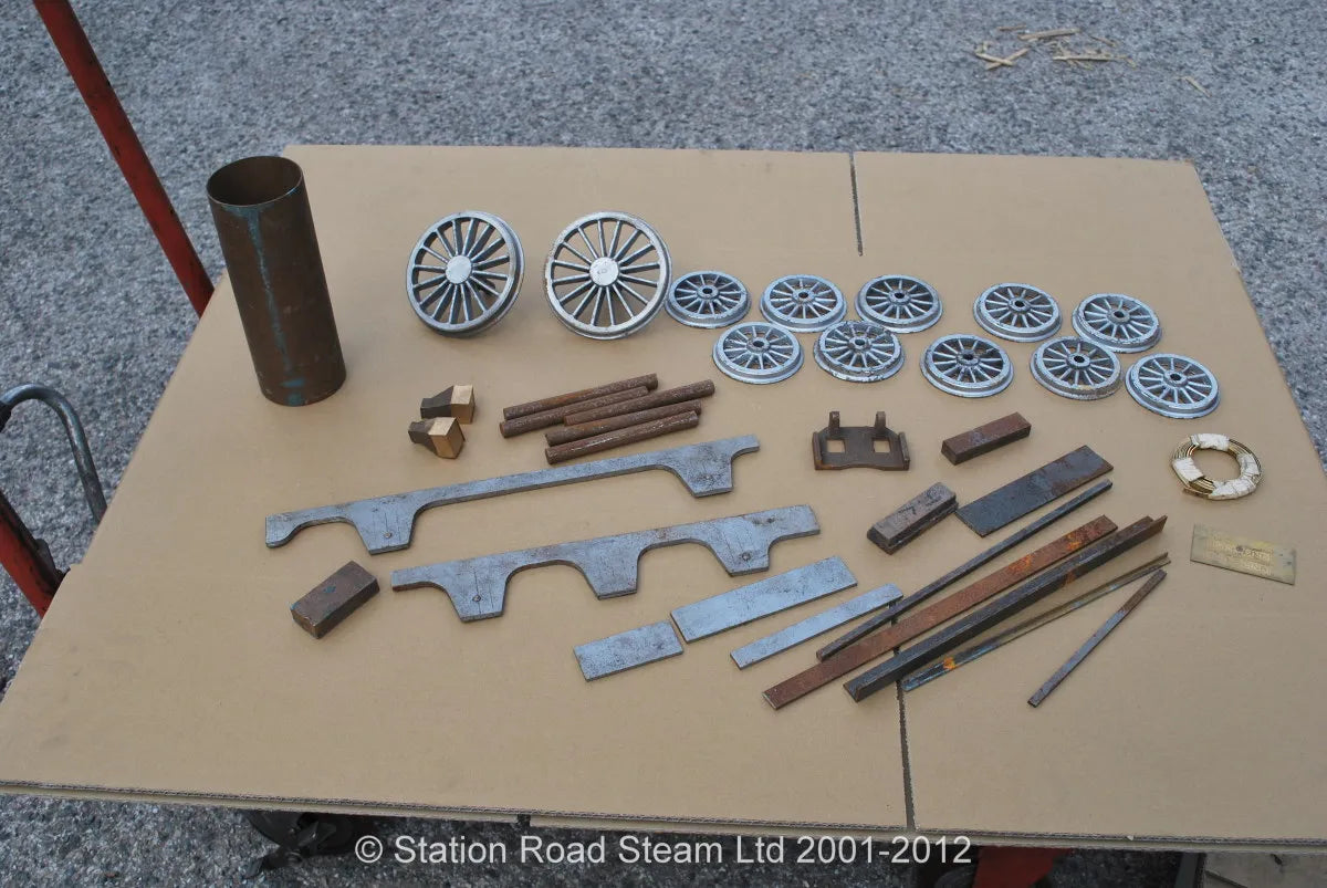 3 1/2 inch gauge "Jenny Lind" parts