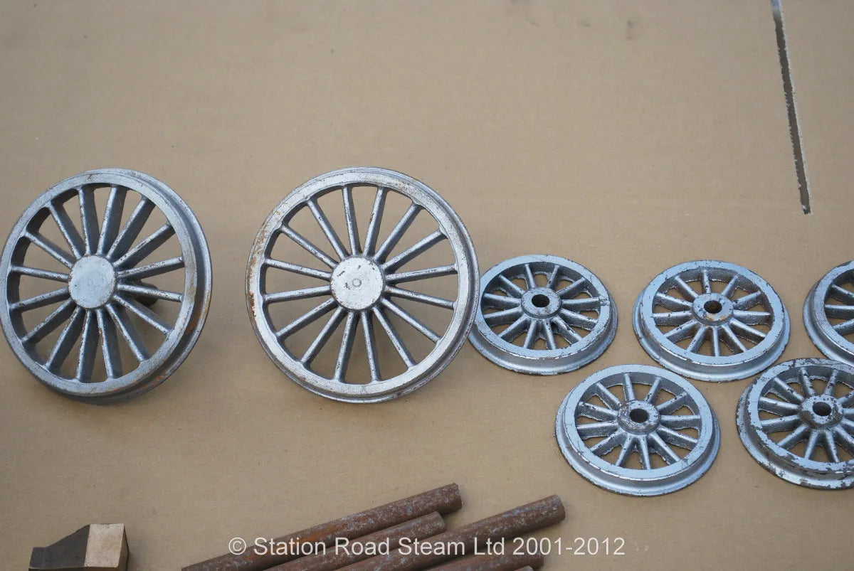 3 1/2 inch gauge "Jenny Lind" parts