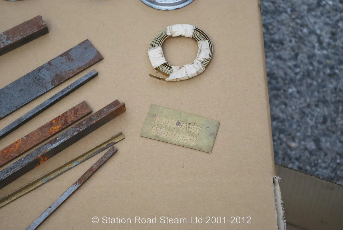 3 1/2 inch gauge "Jenny Lind" parts