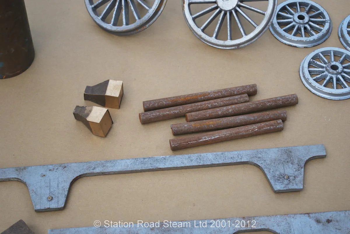 3 1/2 inch gauge "Jenny Lind" parts