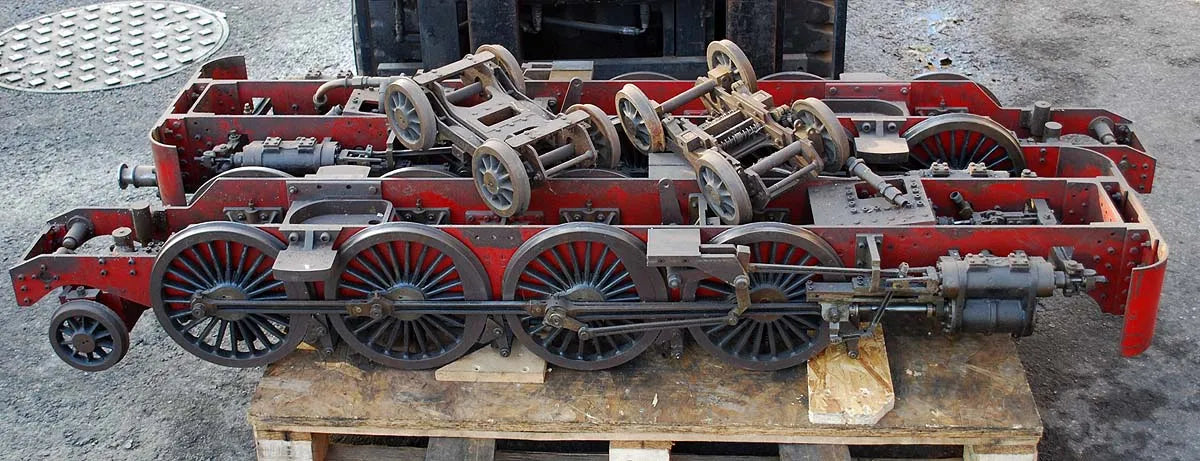 7 1/4 inch gauge Greenly 4-8-2 + 2-8-4 Garratt
