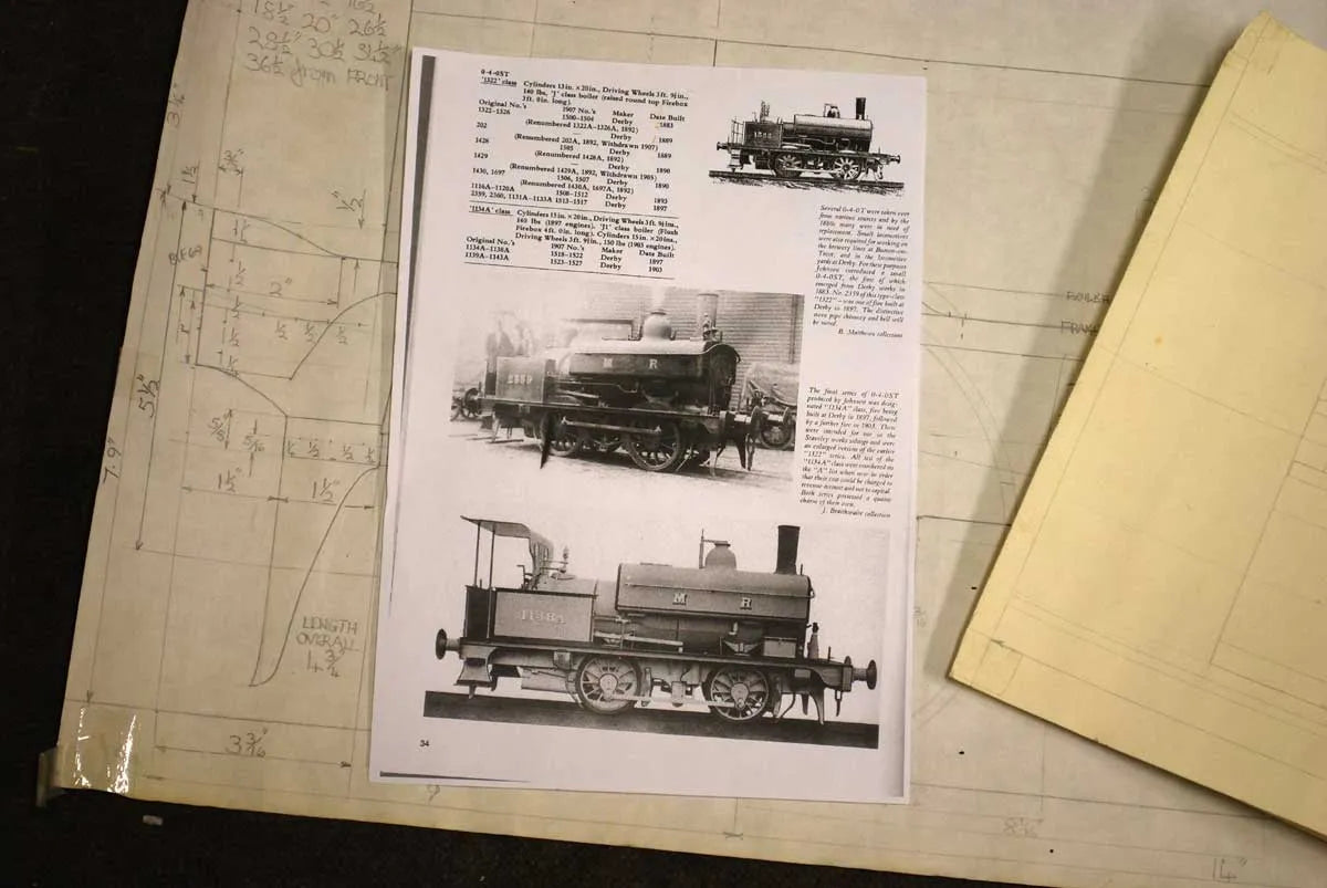 9 1/2 inch gauge MR 0-4-0ST