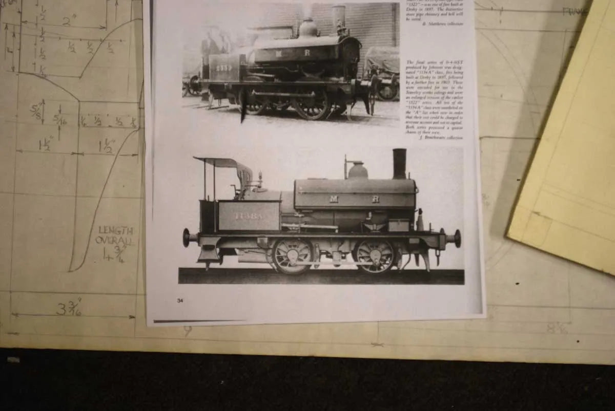 9 1/2 inch gauge MR 0-4-0ST