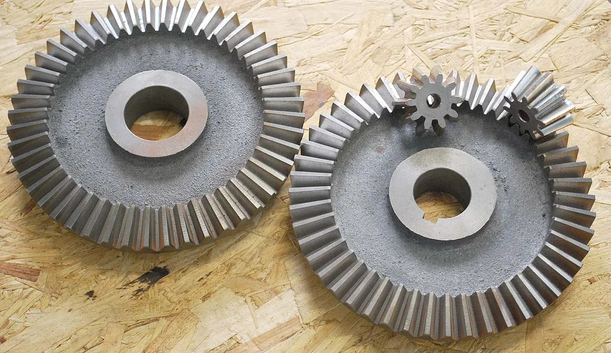 4 inch scale Foster differential gears