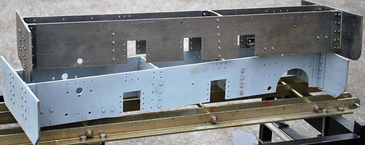 5 inch gauge "Sweet Pea" frames & castings