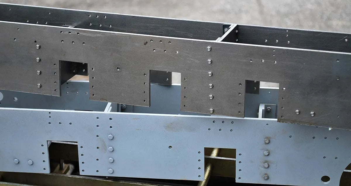 5 inch gauge "Sweet Pea" frames & castings