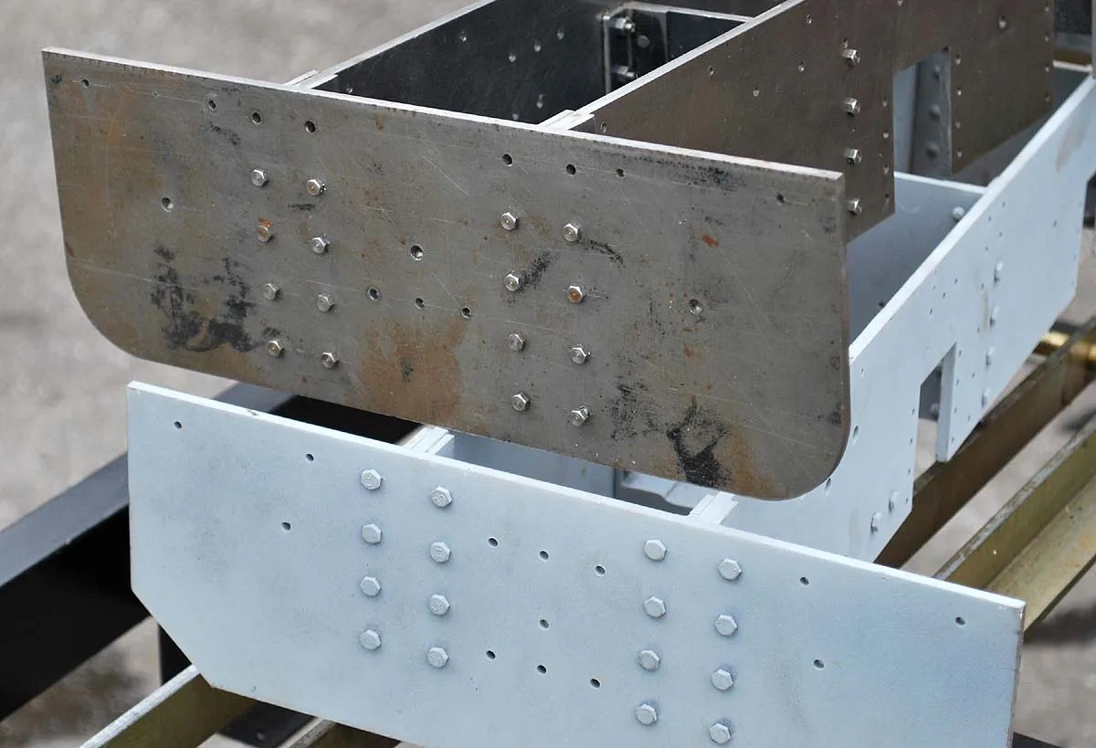5 inch gauge "Sweet Pea" frames & castings