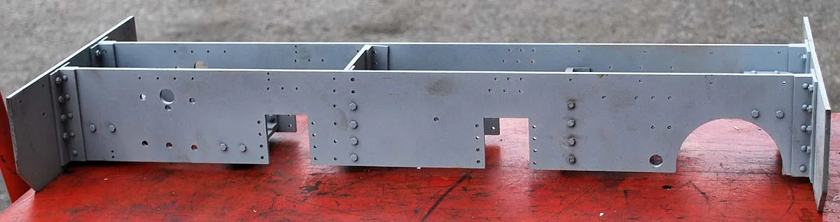 5 inch gauge "Sweet Pea" frames & castings