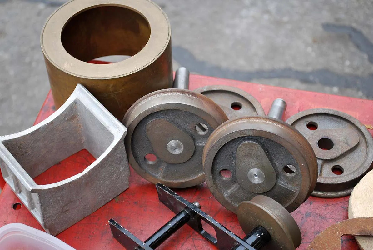 5 inch gauge "Sweet Pea" frames & castings