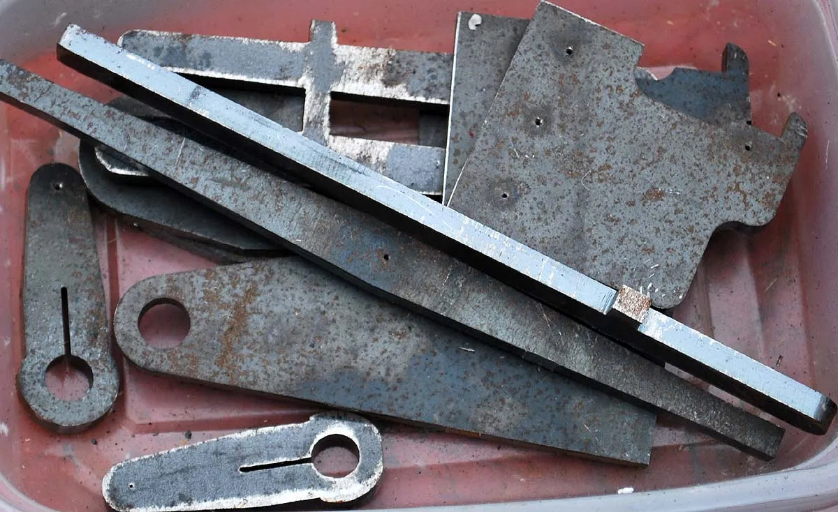 5 inch gauge "Sweet Pea" frames & castings