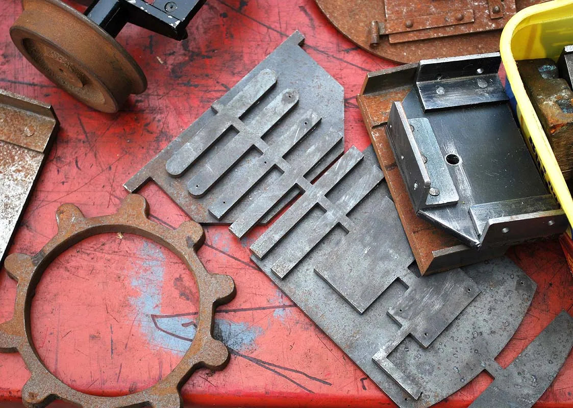 5 inch gauge "Sweet Pea" frames & castings