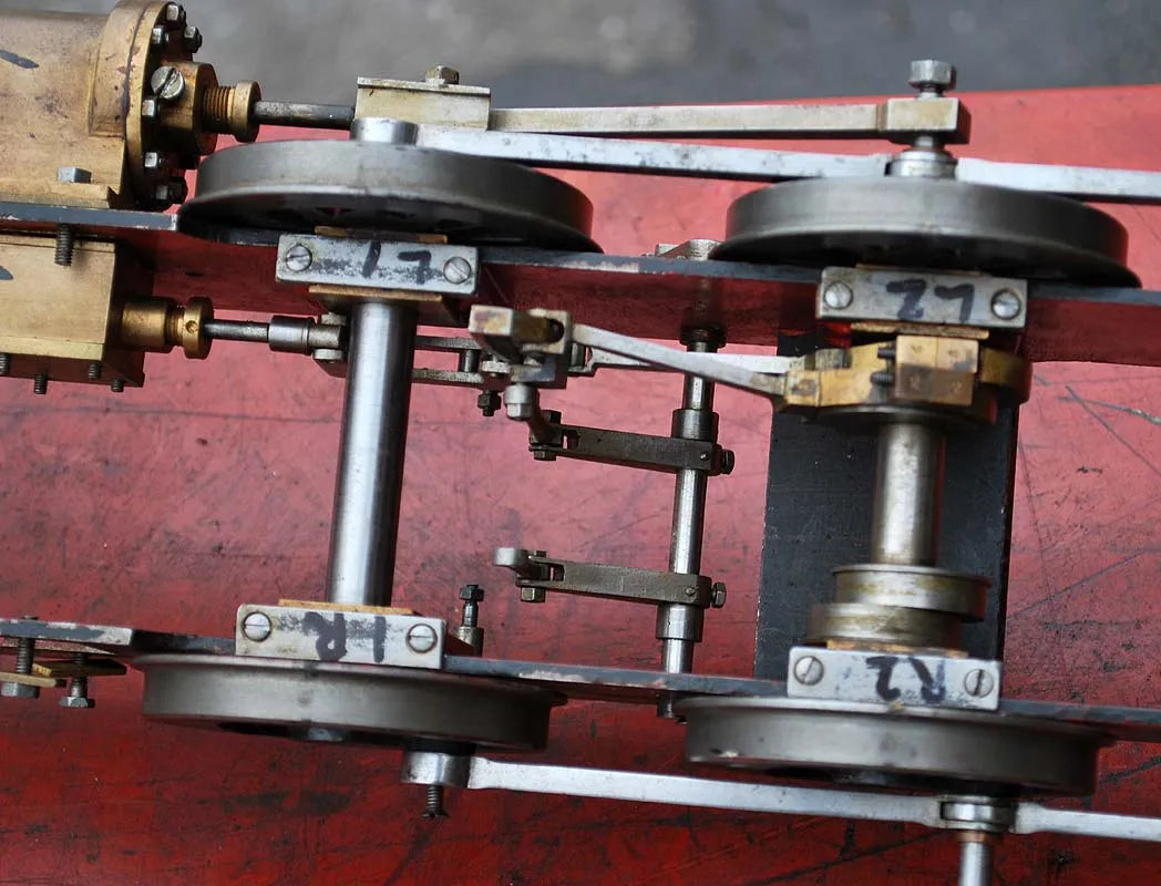 Pair part-built 3 1/2 inch gauge "Rob Roy"s