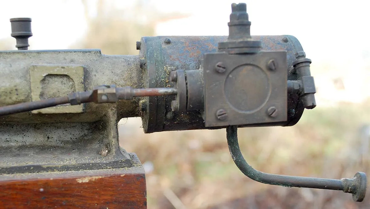 Tangye type mill engine spirit-fired boiler