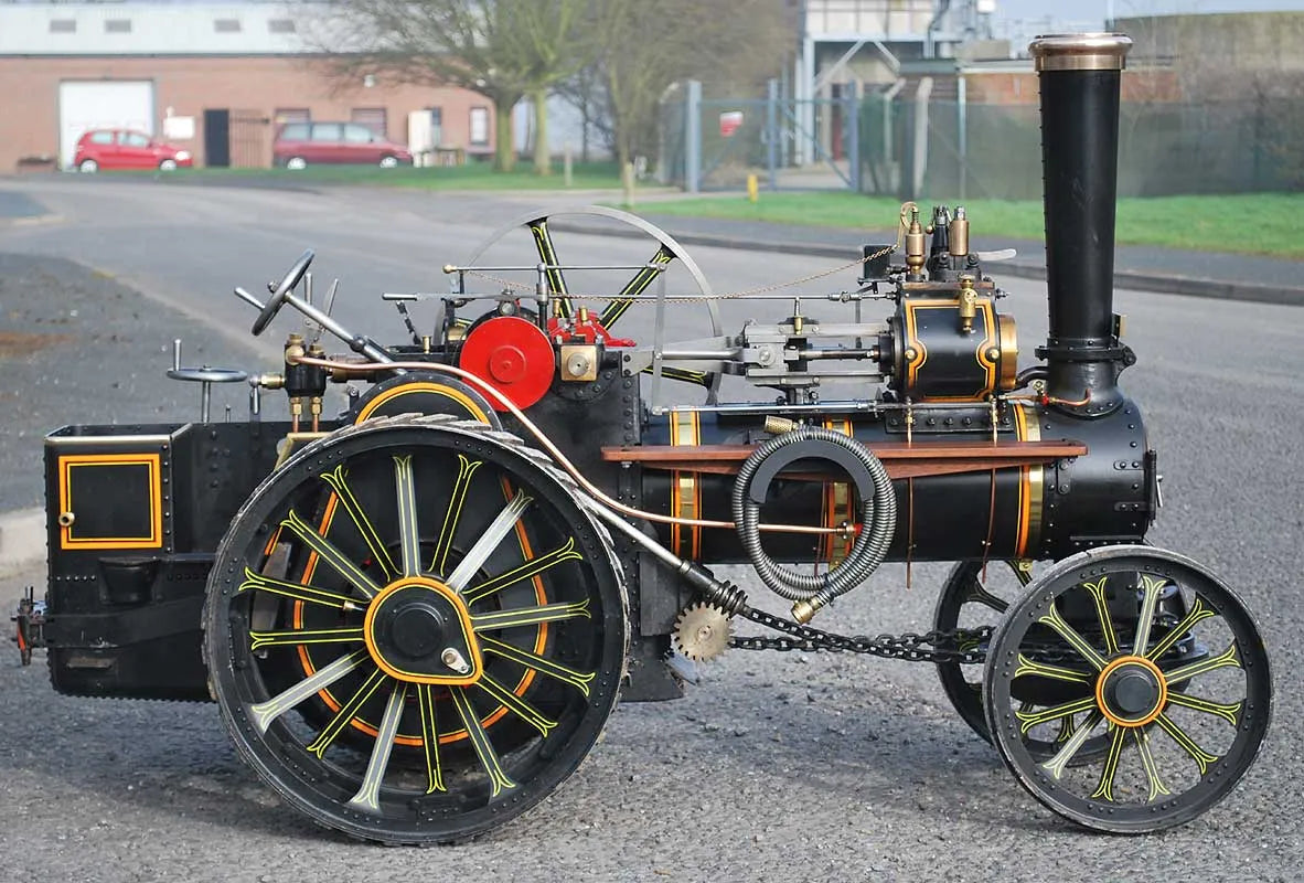 4 inch scale Fowler agricultural engine