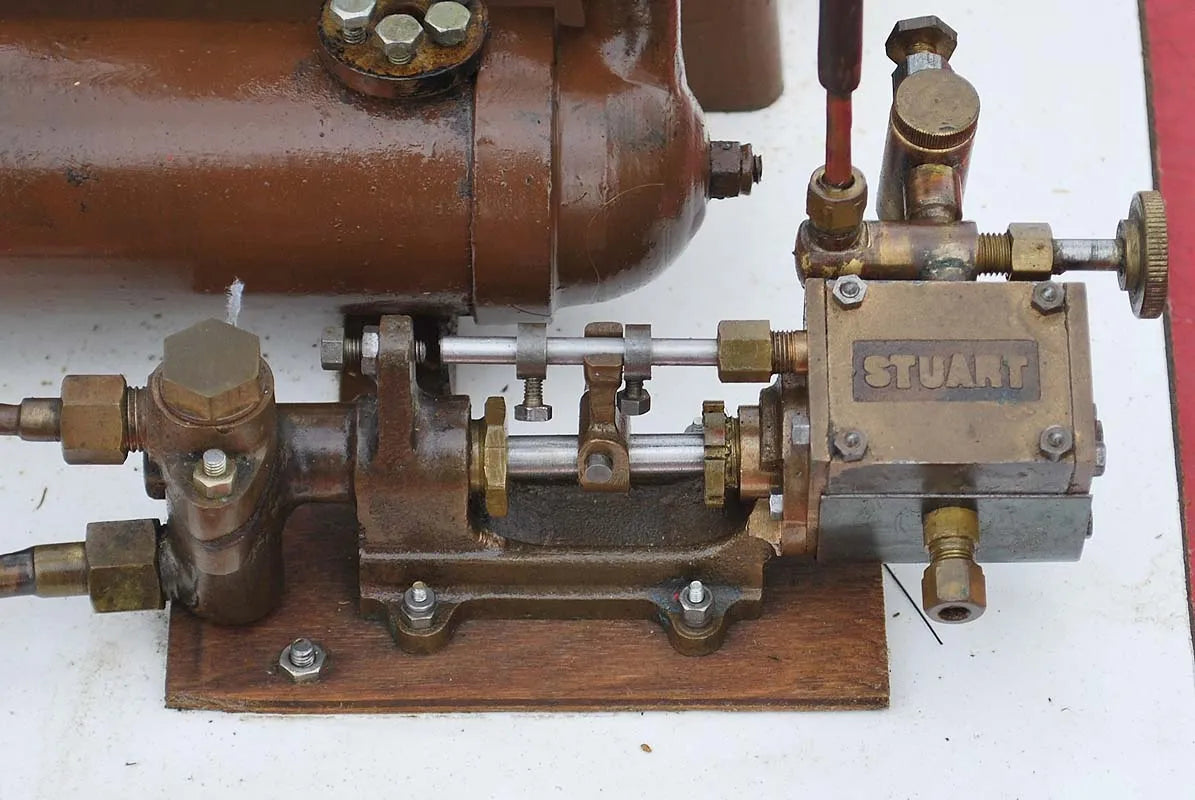 Stuart No.1 with steam pump