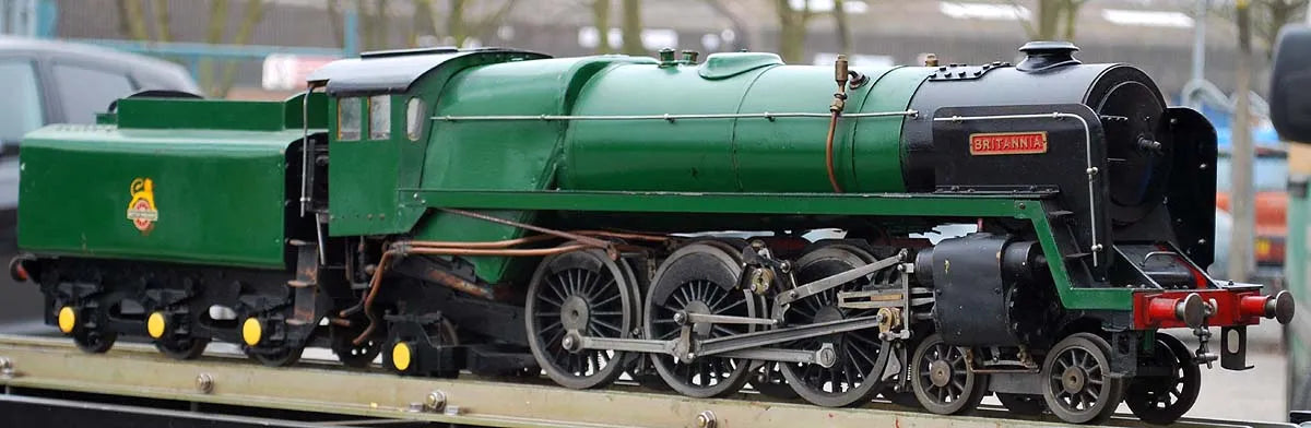 3 1/2 inch gauge Britannia