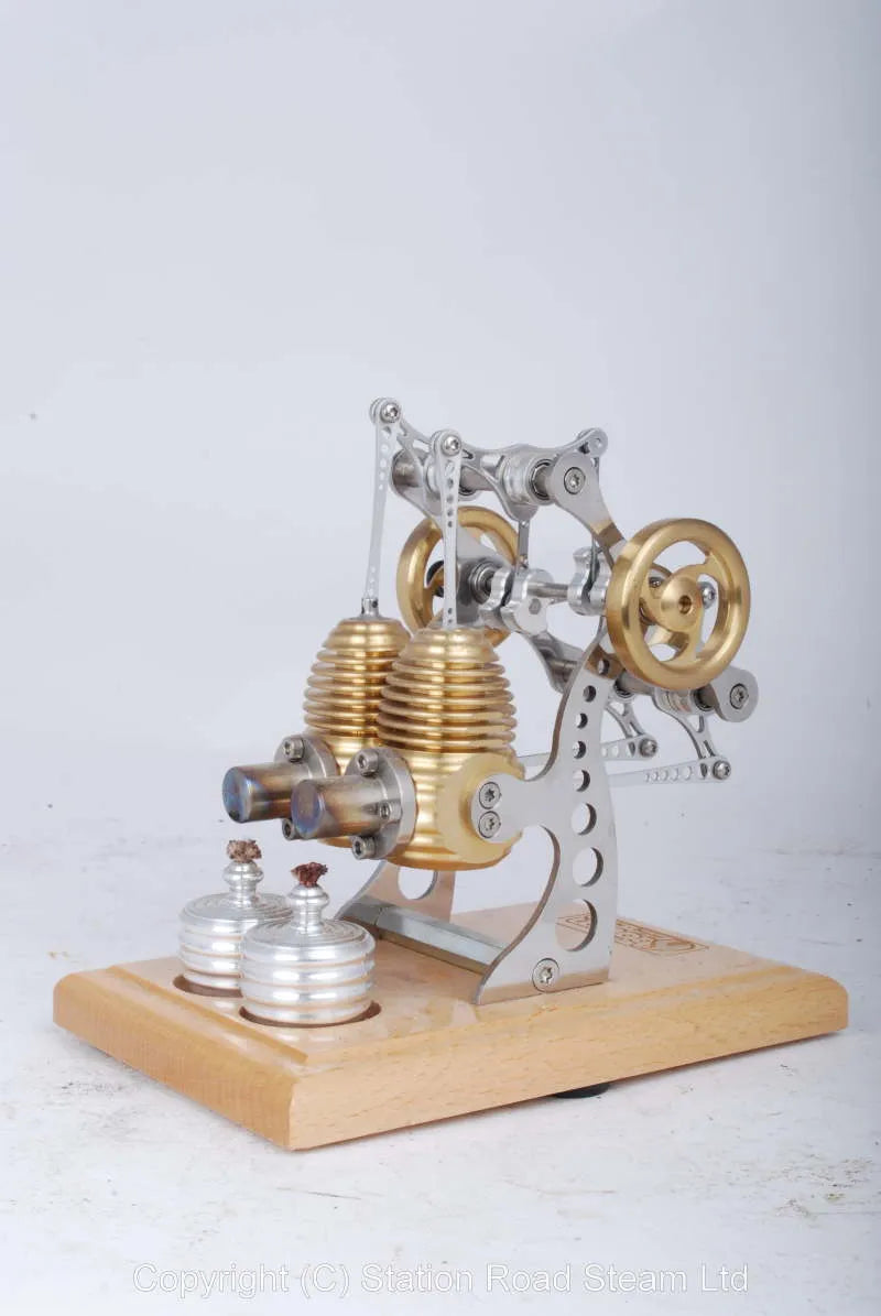 Bohm twin hot air engine