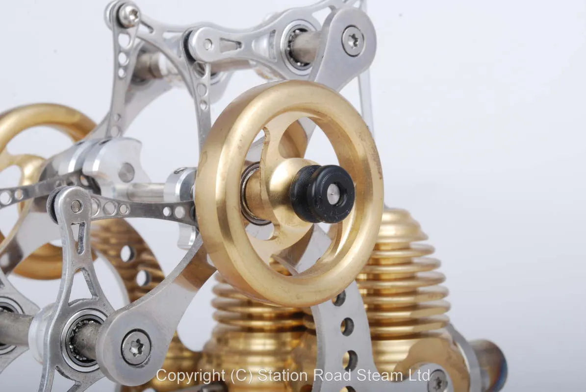 Bohm twin hot air engine