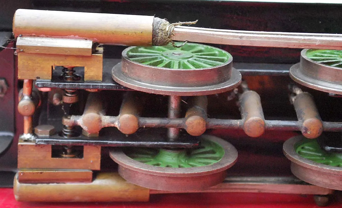 O-gauge spirit-fired 0-4-0 (green)