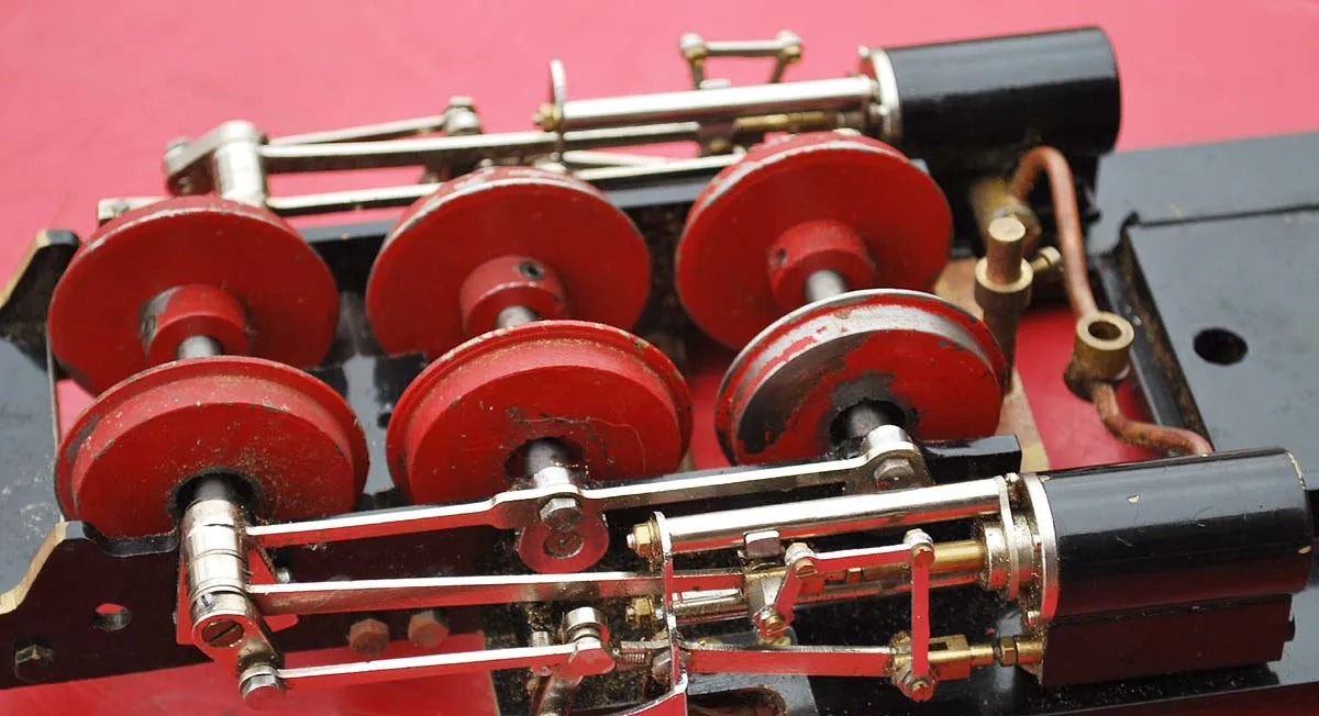 Two x 32mm gauge Walschaert's chassis