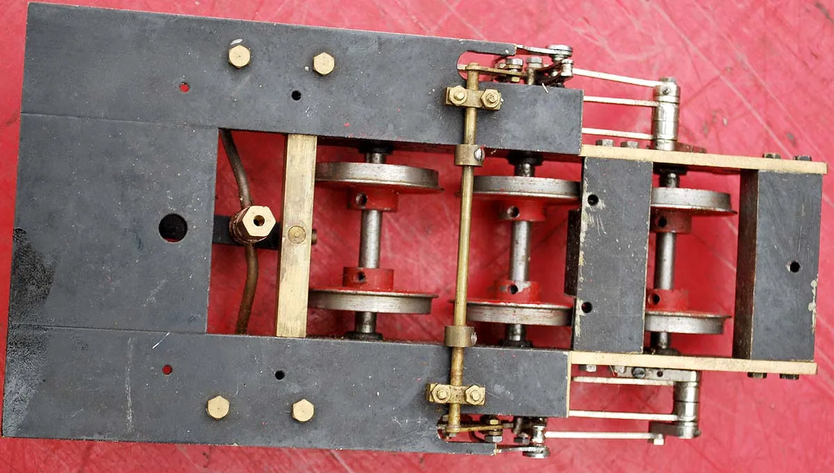 Two x 32mm gauge Walschaert's chassis