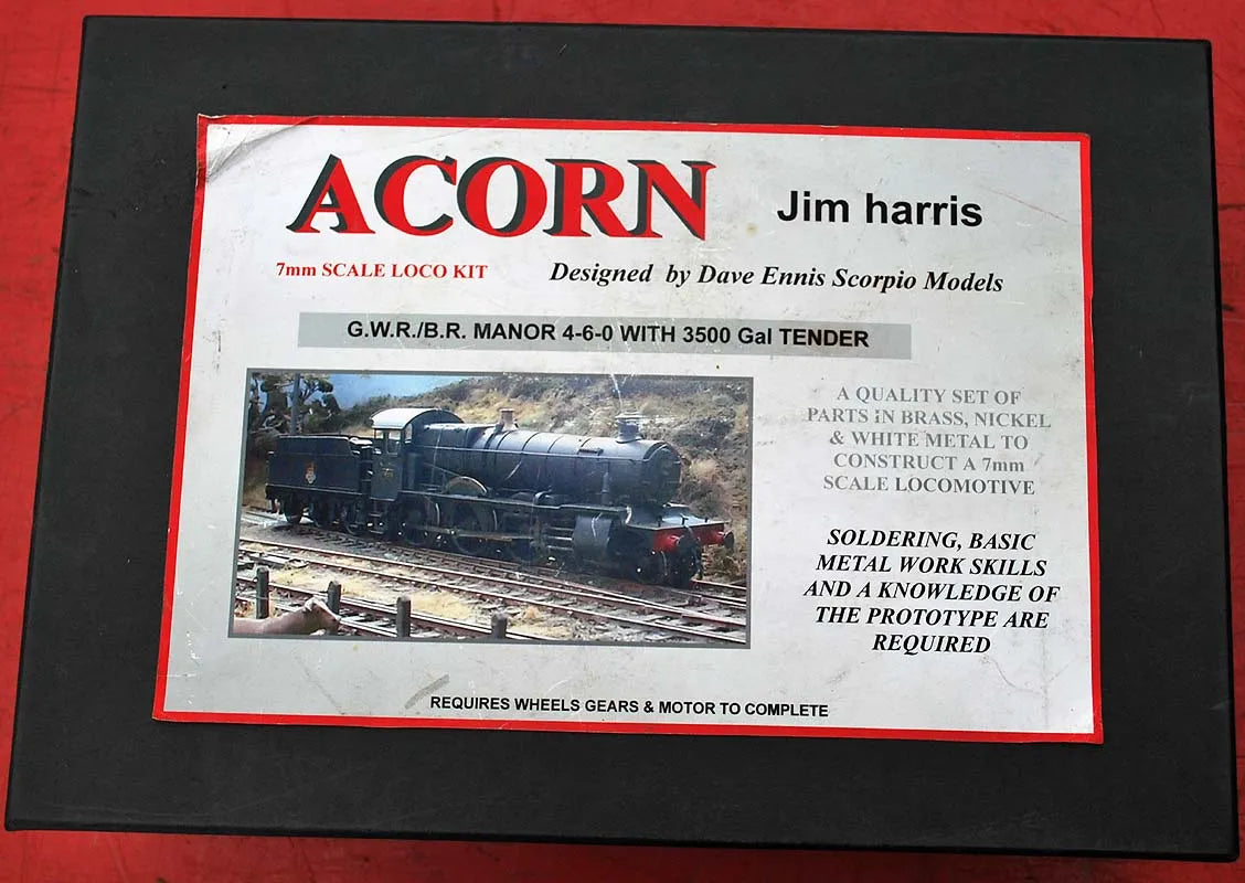7mm scale GWR Manor (Jim Harris design) c/w wheels