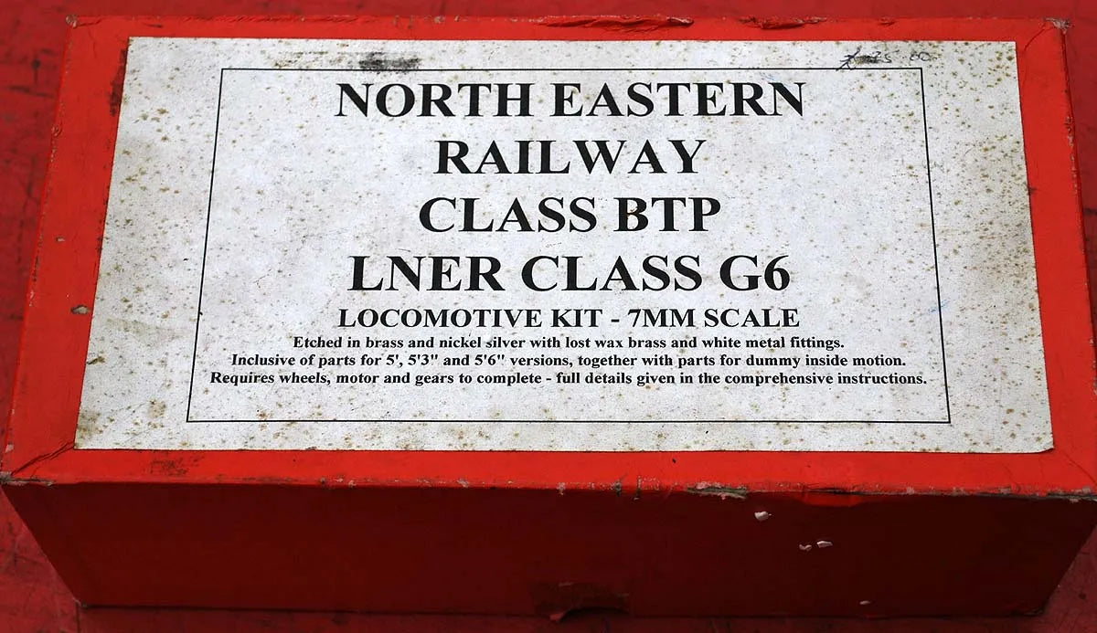 7mm scale LNER G6 kit c/w wheels & motor