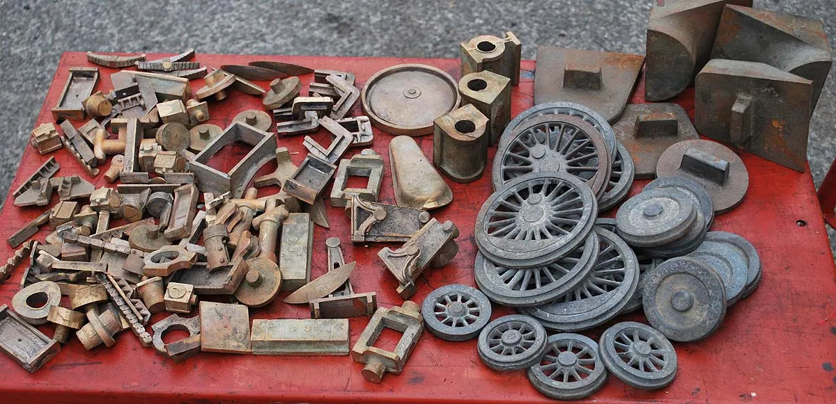 Clarkson 3 1/2 inch gauge V2 castings