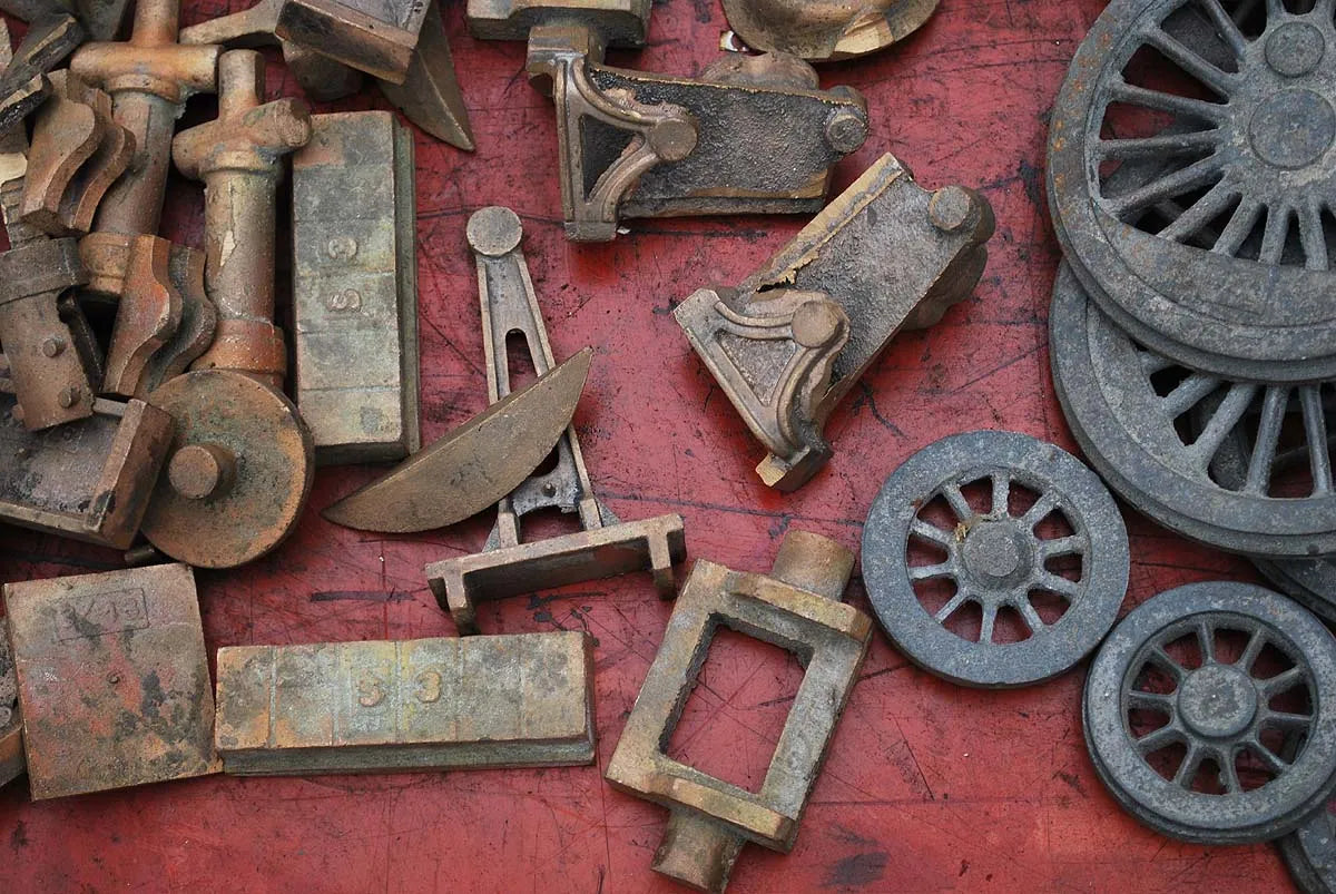 Clarkson 3 1/2 inch gauge V2 castings