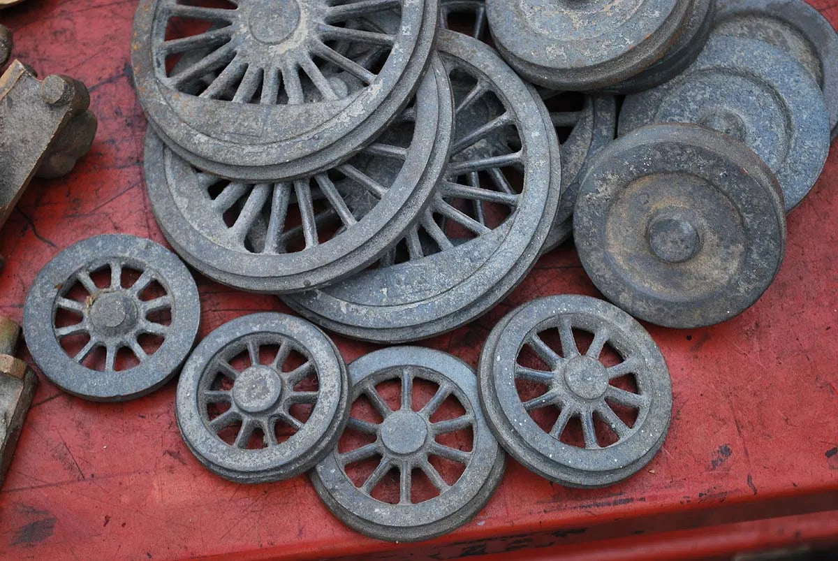 Clarkson 3 1/2 inch gauge V2 castings
