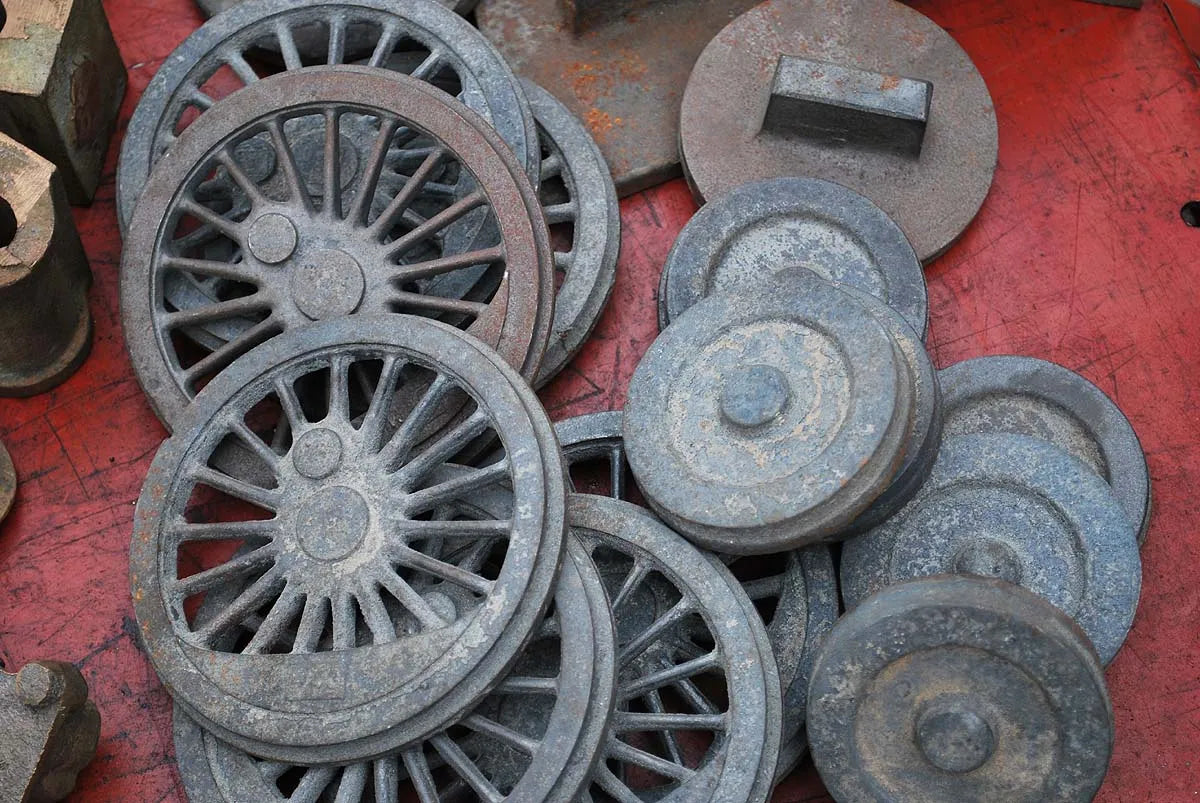 Clarkson 3 1/2 inch gauge V2 castings