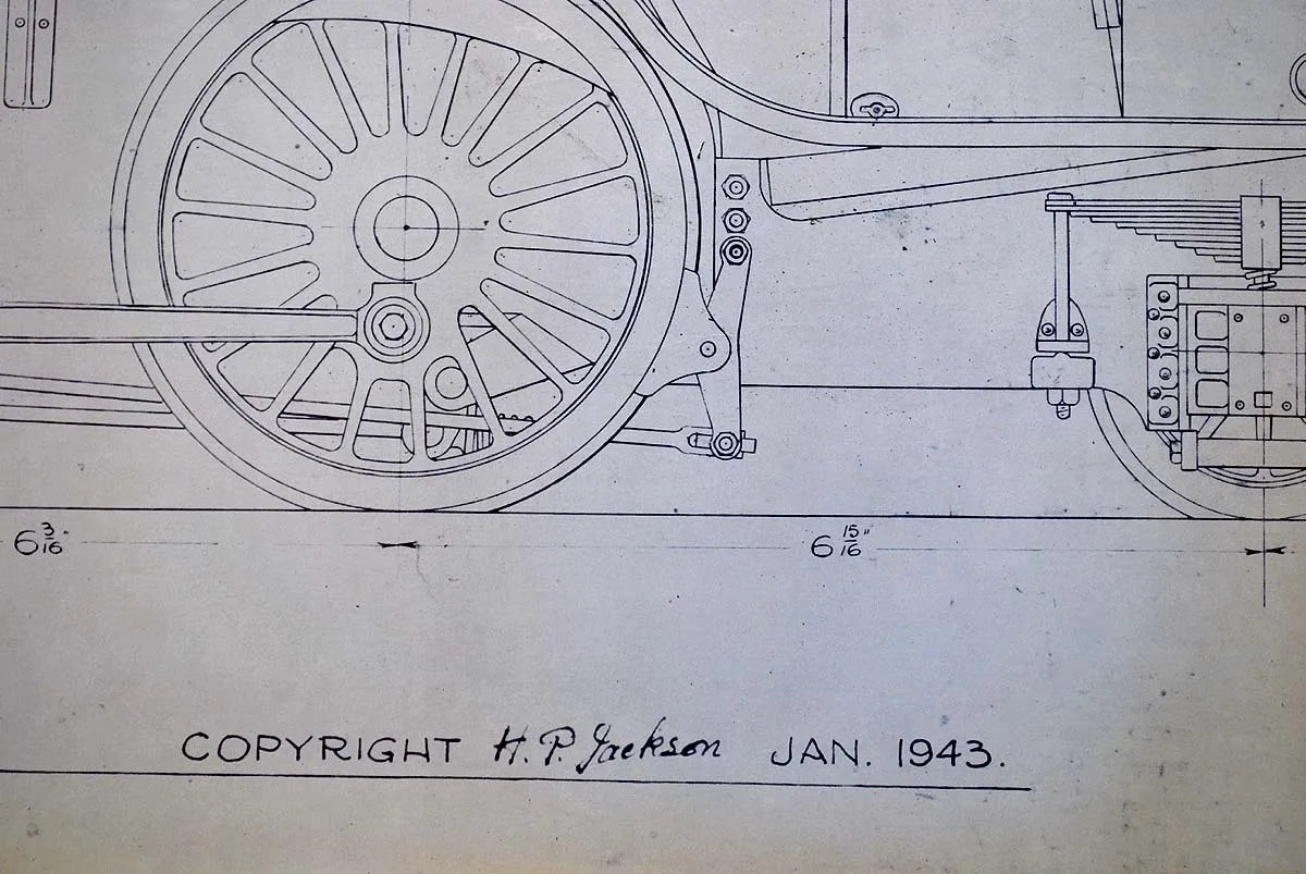 Clarkson 3 1/2 inch gauge V2 castings